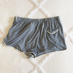 Abercrombie & Fitch Striped Sleep Shorts